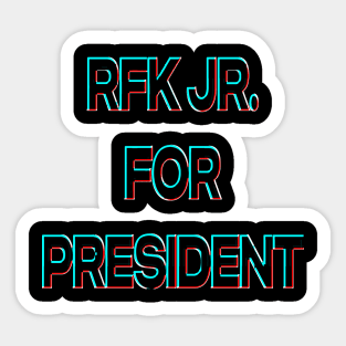 RFK JR FOR PRESIDENT Sticker